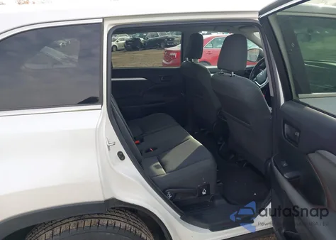 2016 Toyota Highlander Le V6 from USA, damaged, VIN 5TDBKRFHXGS334483